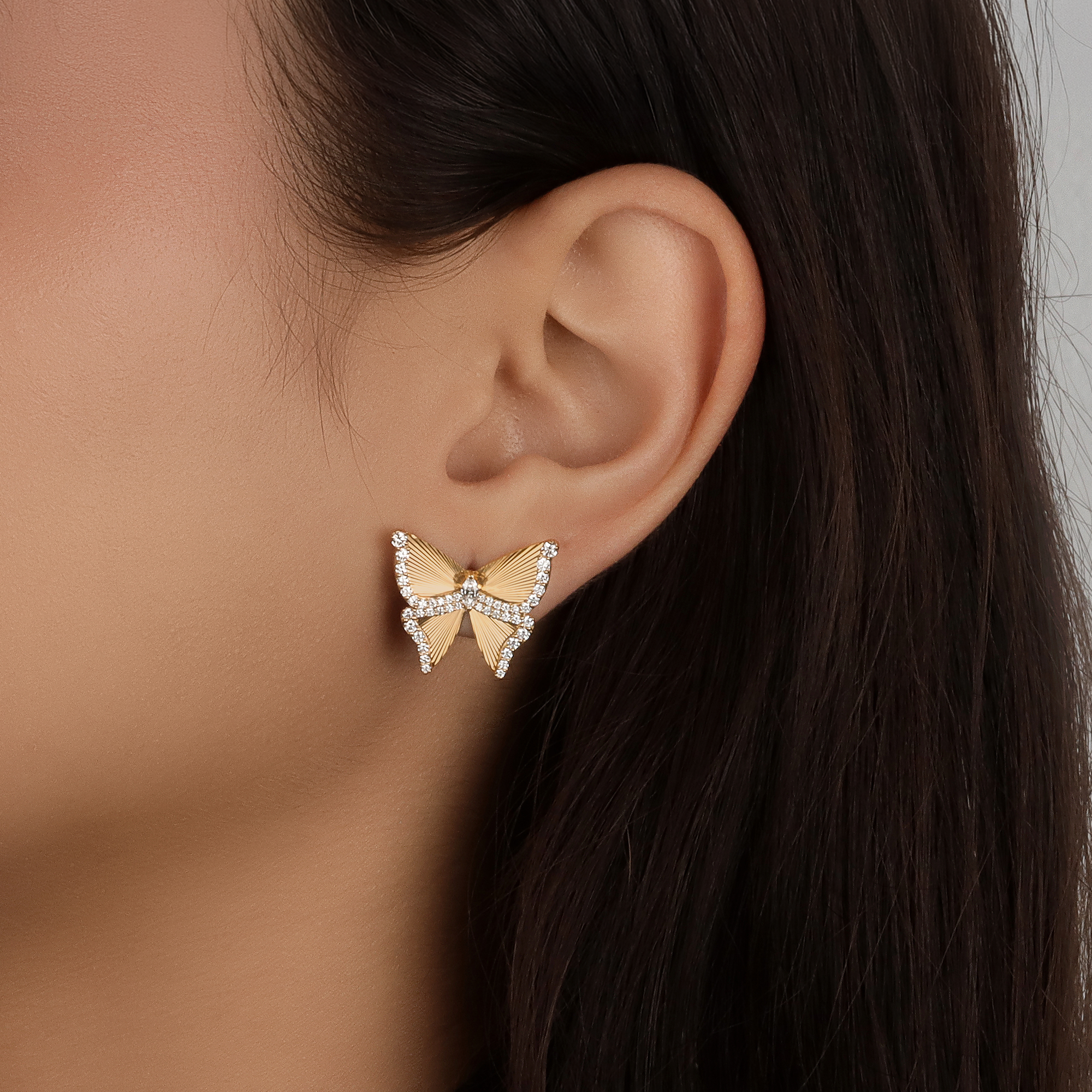 Avia Stud Earrings, Small