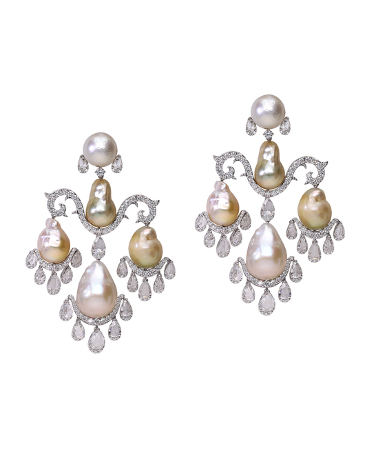 Baroque Drop Earrings