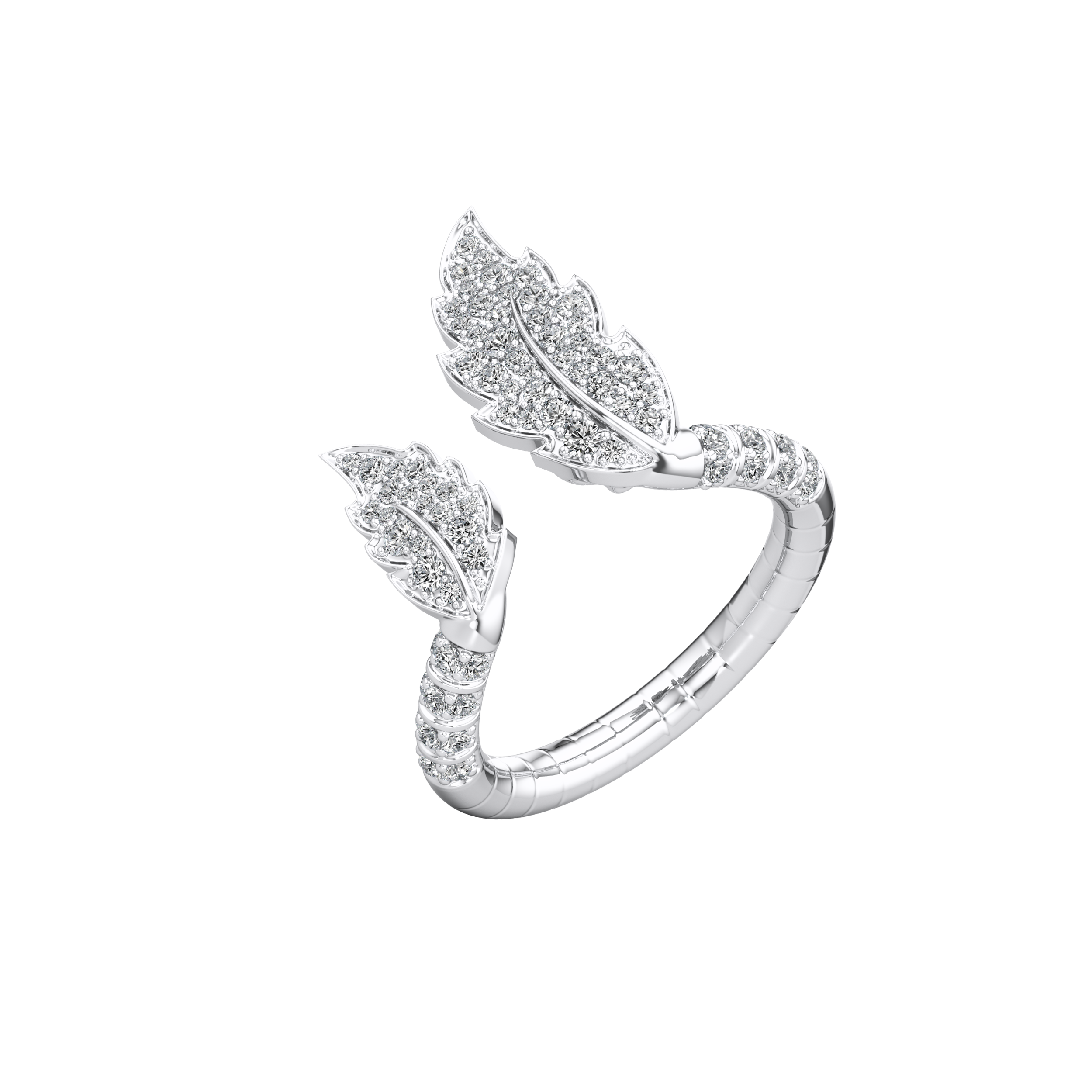 Florere Open-Front Ring