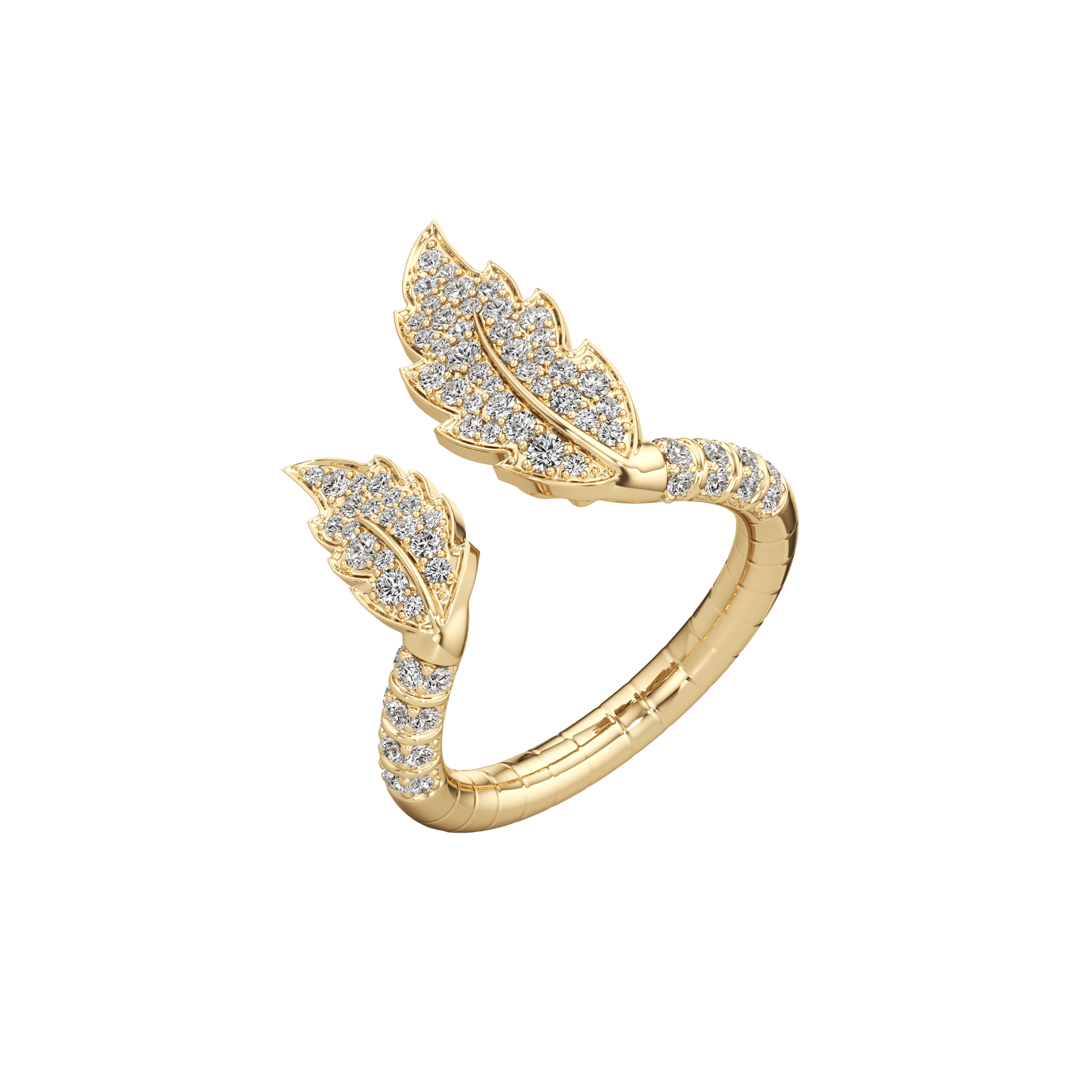Florere Open-Front Ring