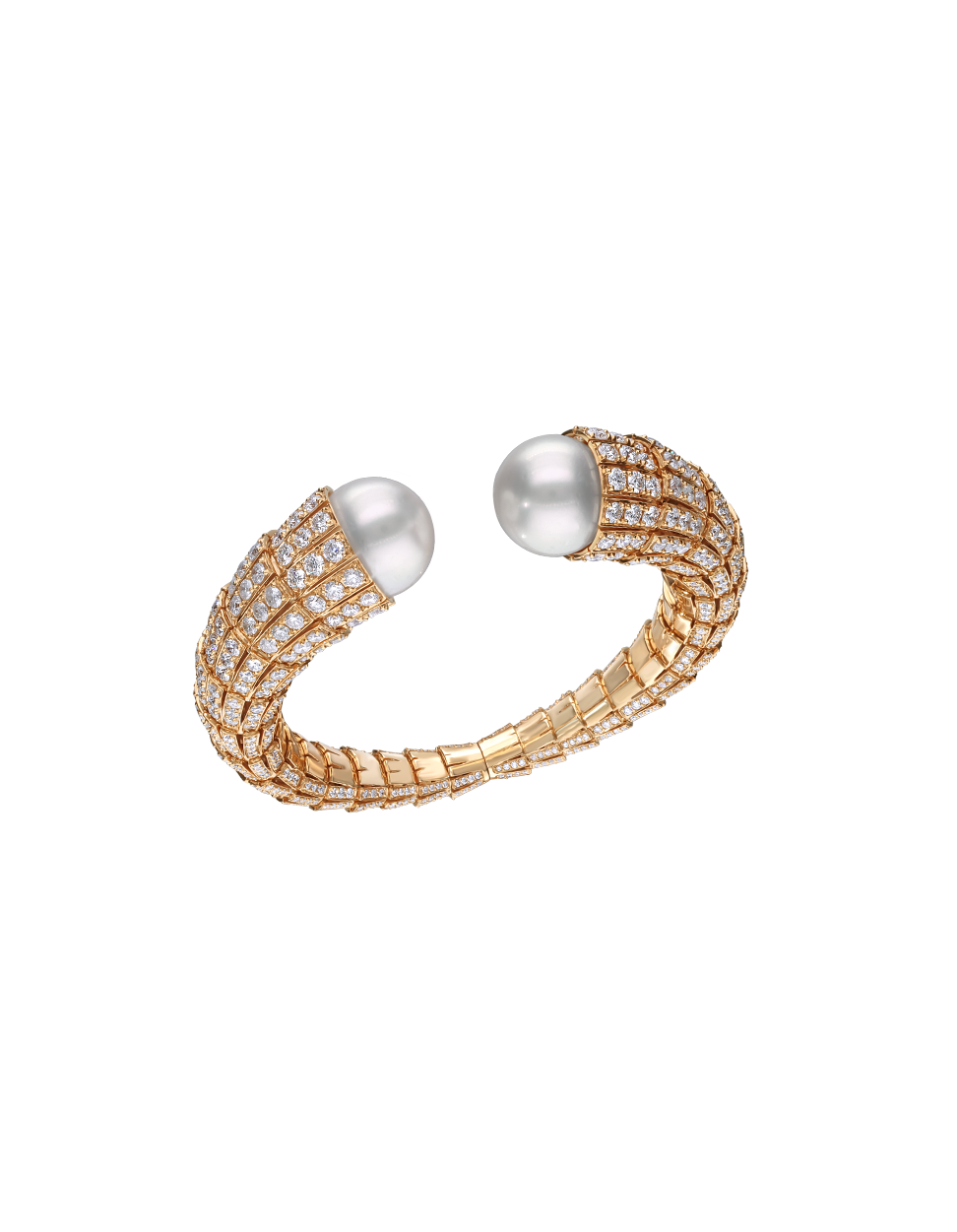 Golden Sphere Cuff