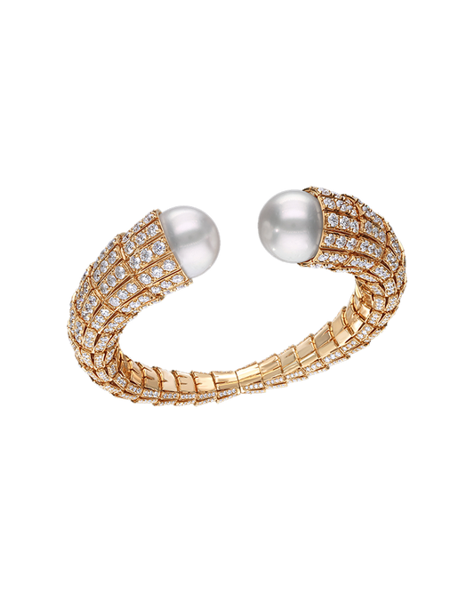 Golden Sphere Cuff