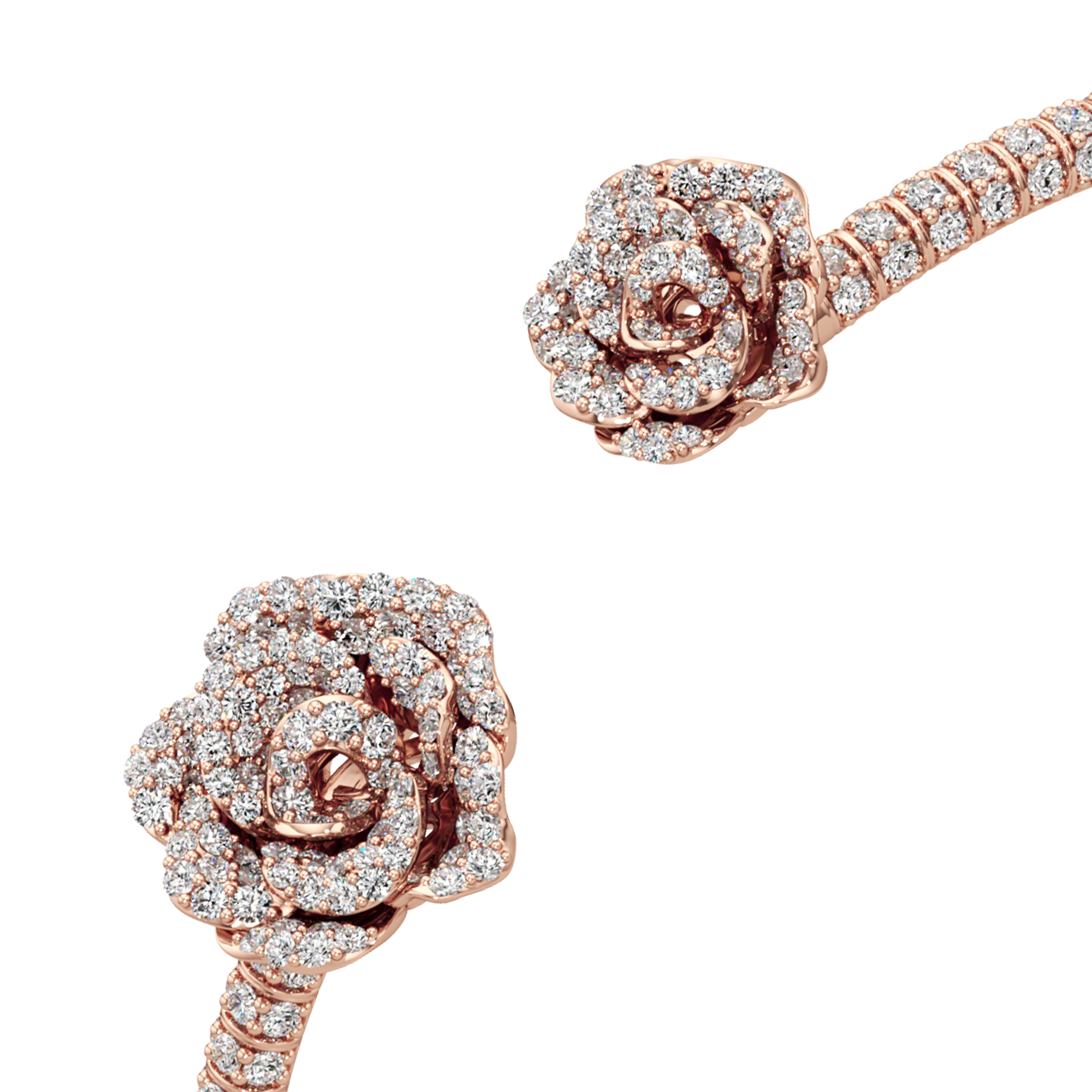 La Vie En Rose Bracelet, Double Motif