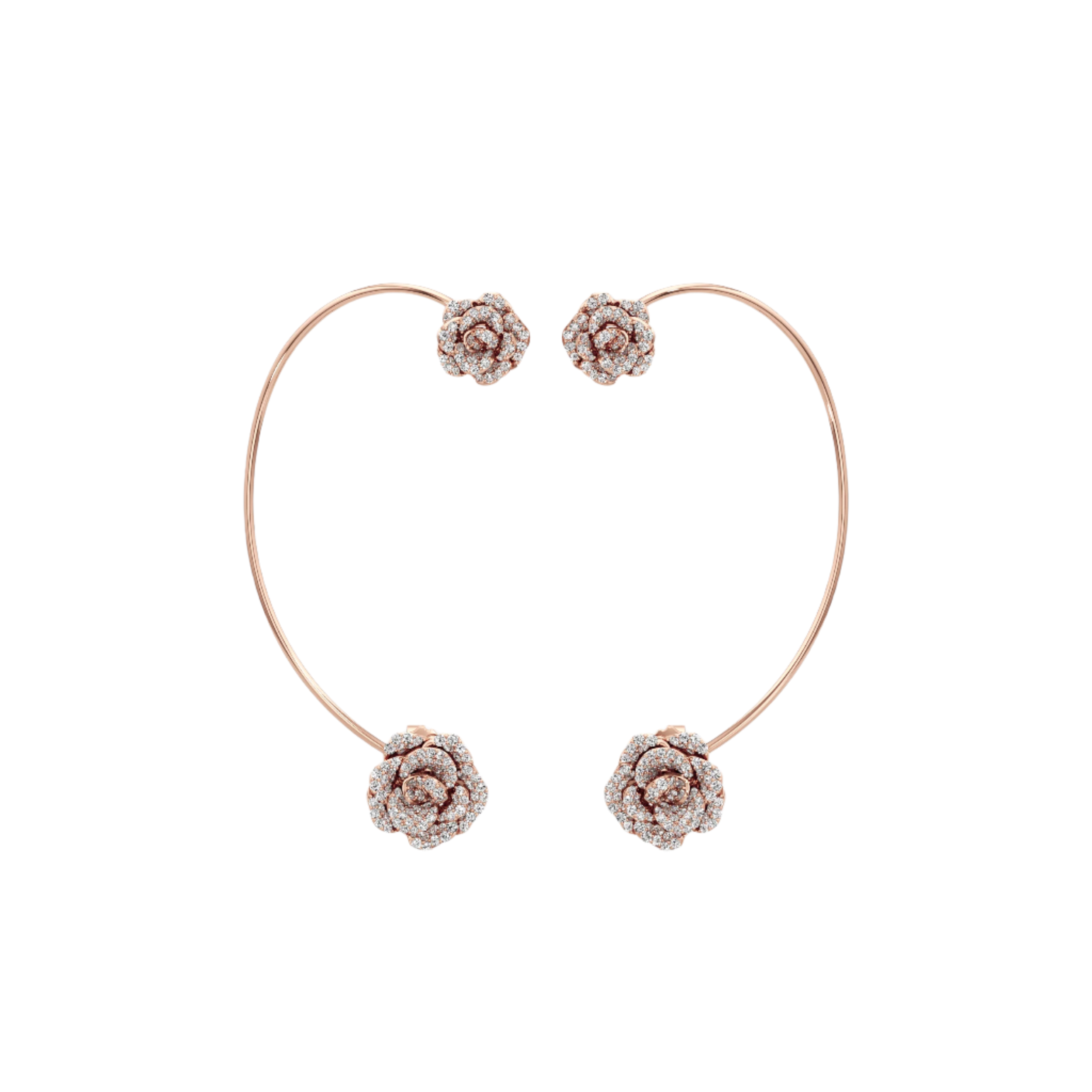 La Vie En Rose Ear Cuff