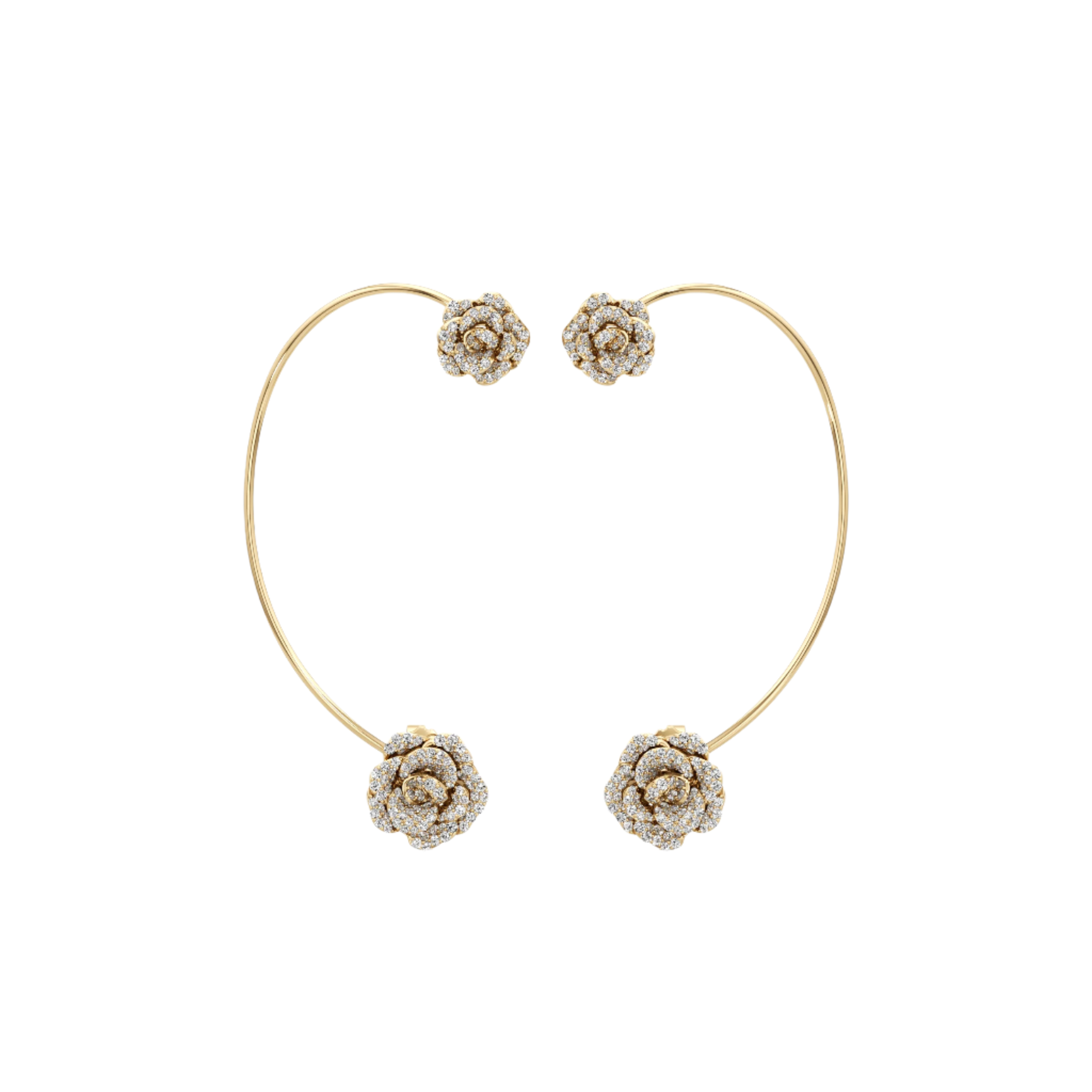 La Vie En Rose Ear Cuff