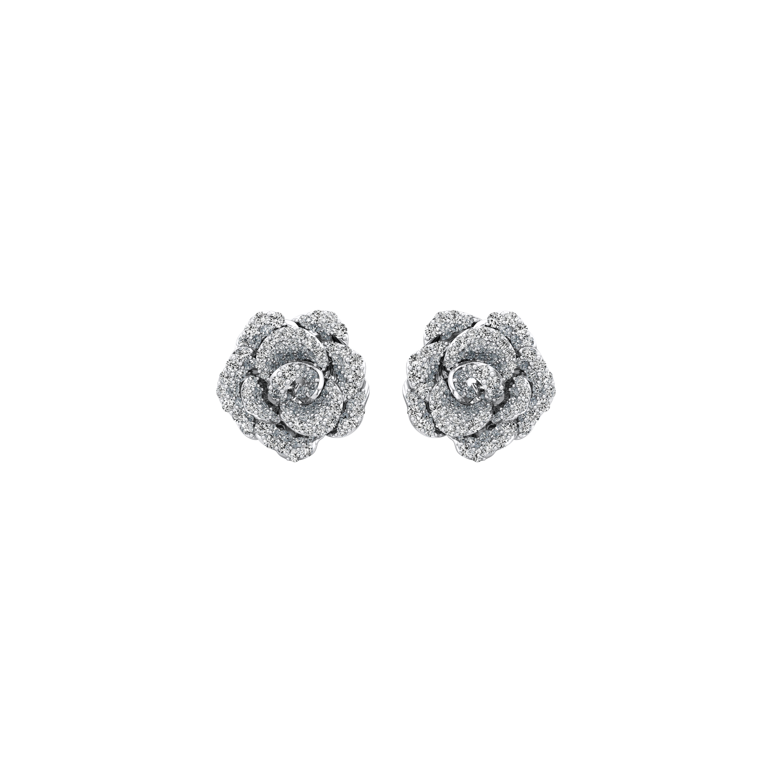 La Vie En Rose Earrings, Petite
