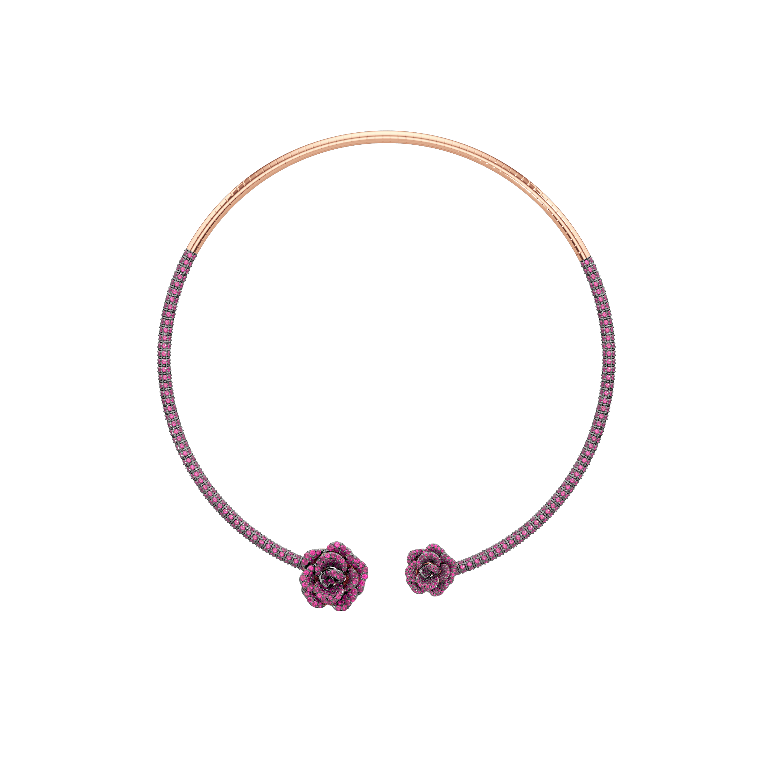La Vie en Rose Ruby Necklace