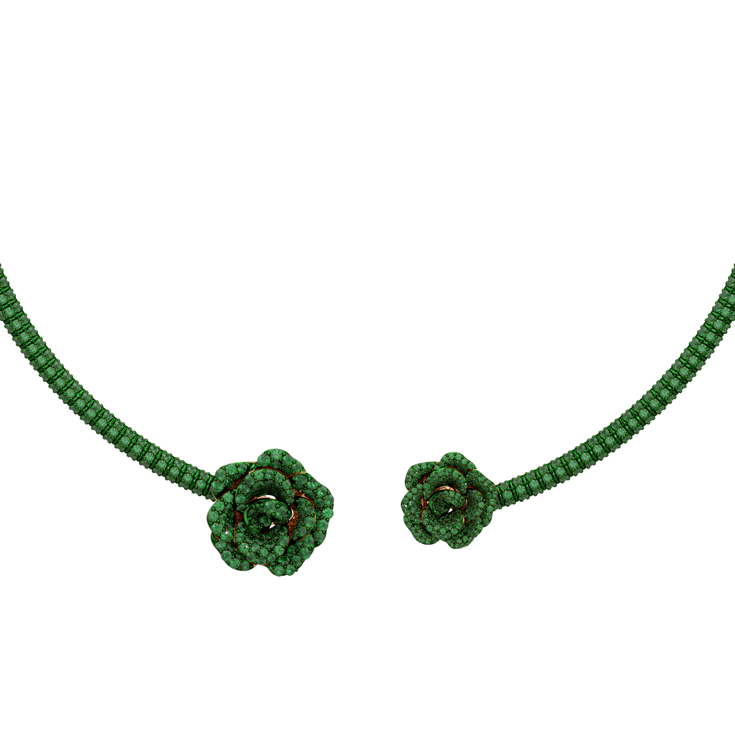 La Vie en Rose Tsavorite Necklace