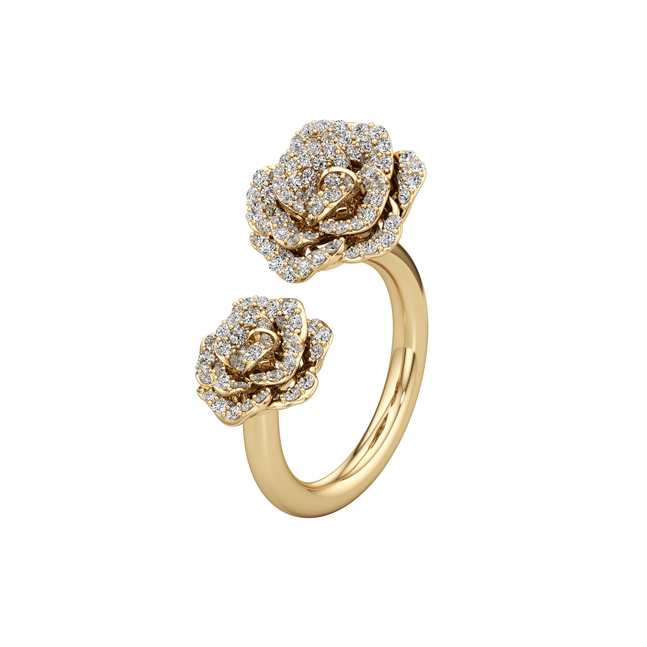 La Vie En Rose Ring, Double Motif