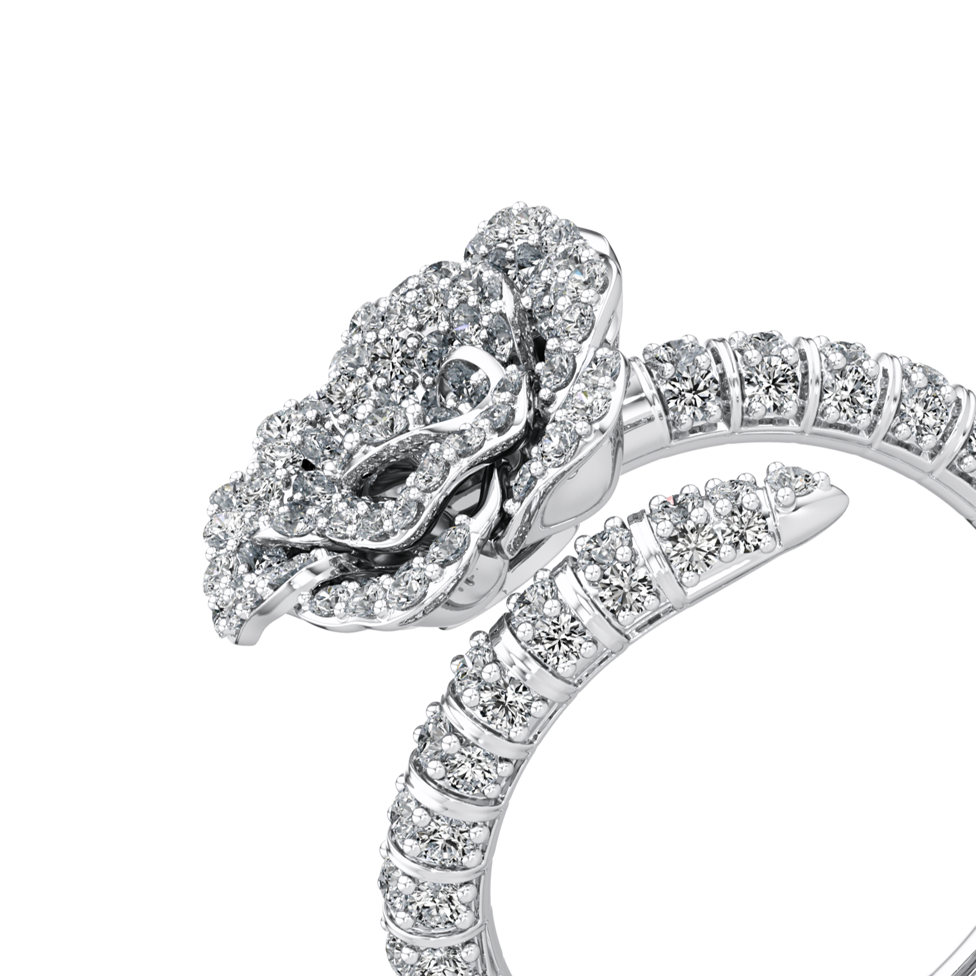 La Vie En Rose Ring, Single Motif