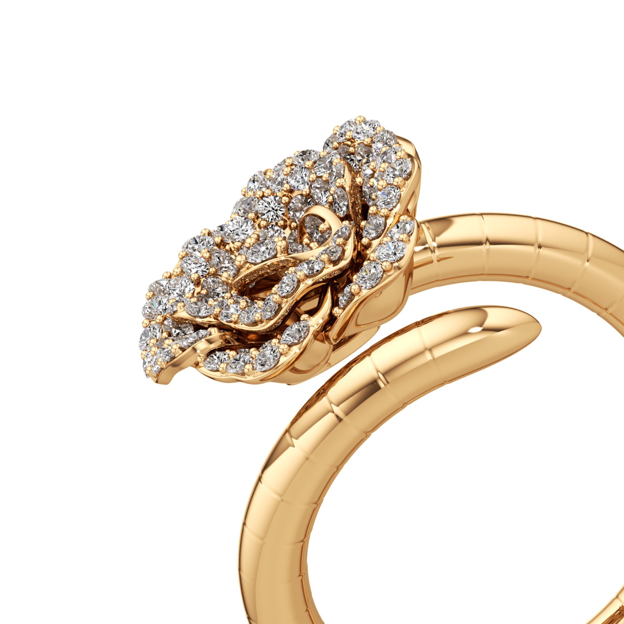 La Vie En Rose Ring, Single Motif