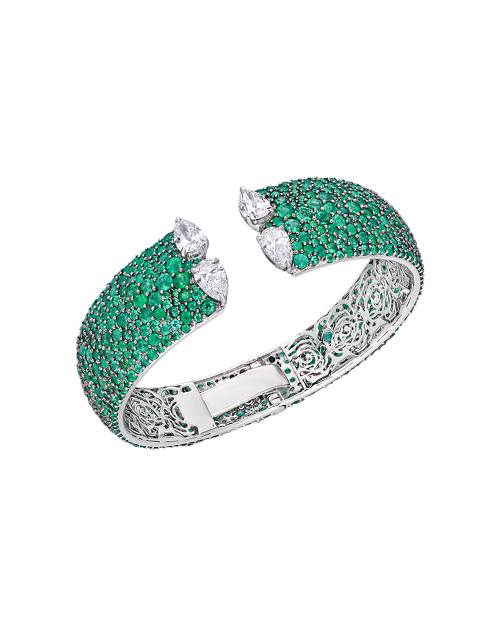 Lush Emerald Cuff