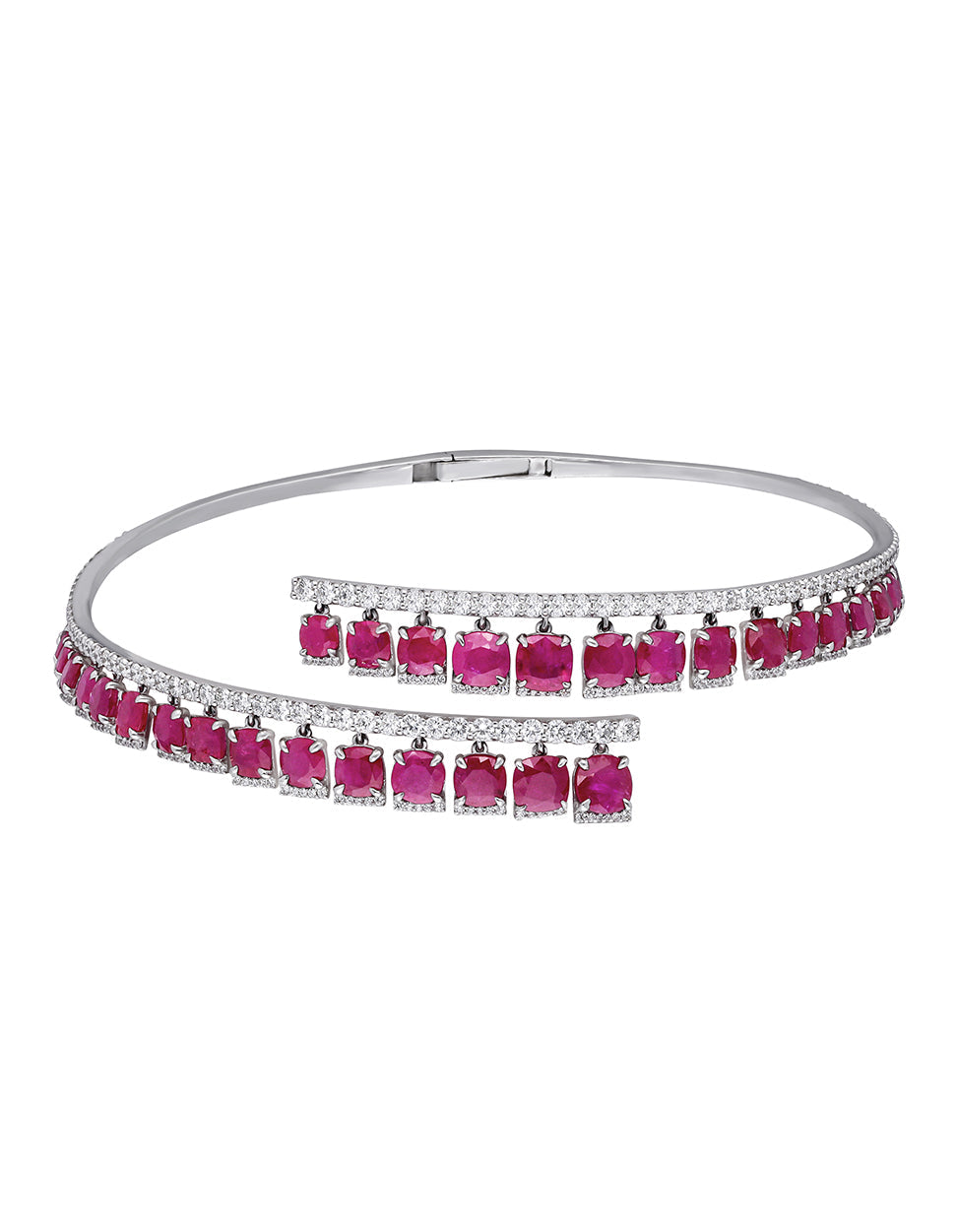 Modern Crimson Collar