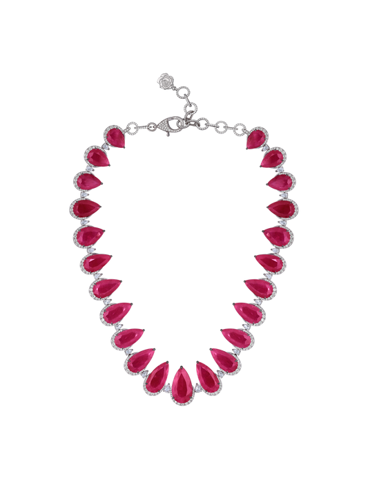 Ruby Talon Necklace