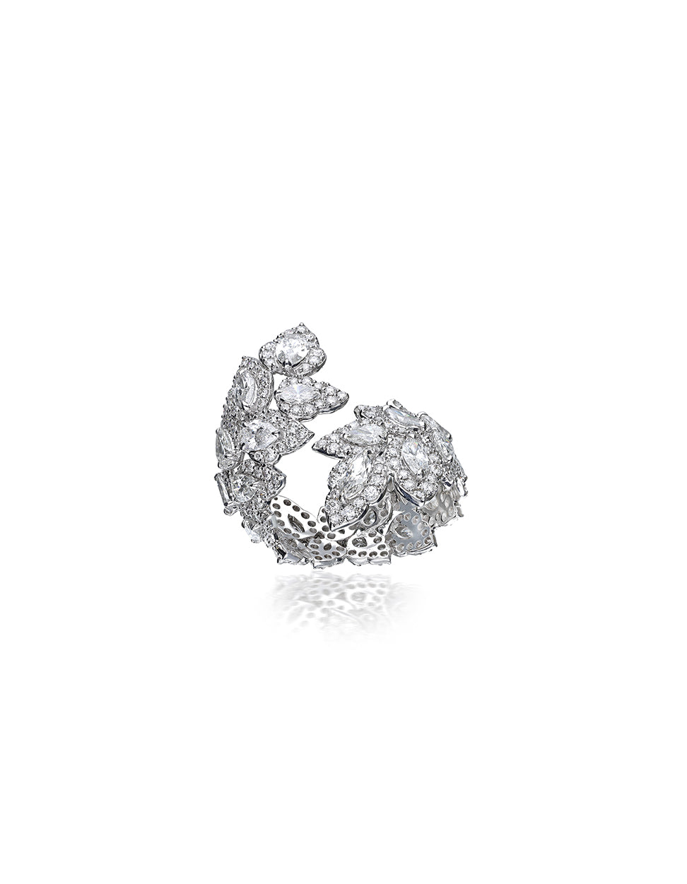 Vine Diamond Ring