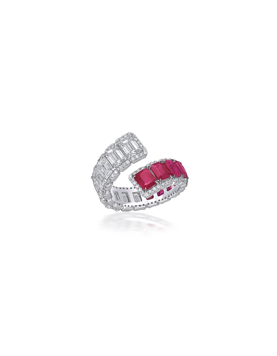 Ruby Curve Ring