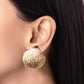 Helios Seashell Earrings, Small