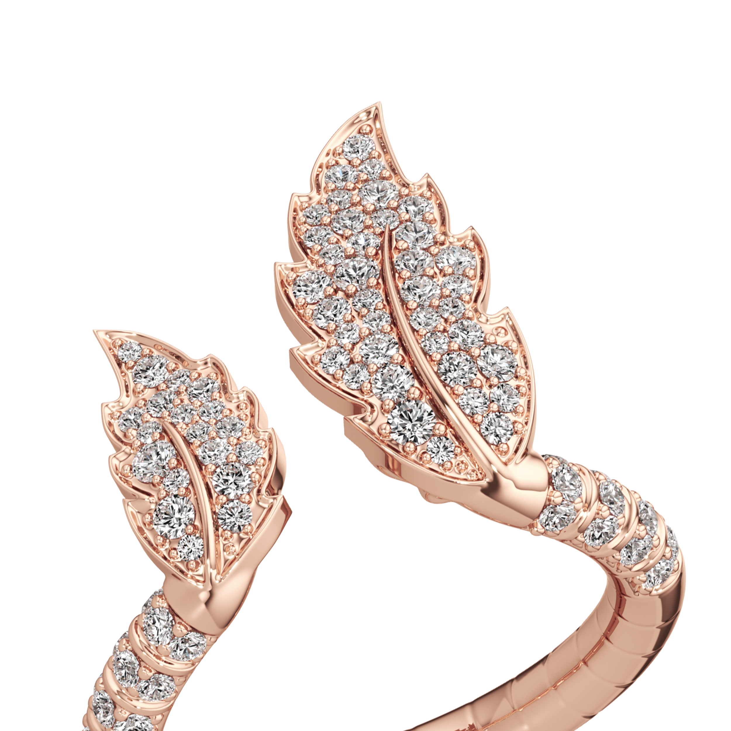 Florere Open-Front Ring