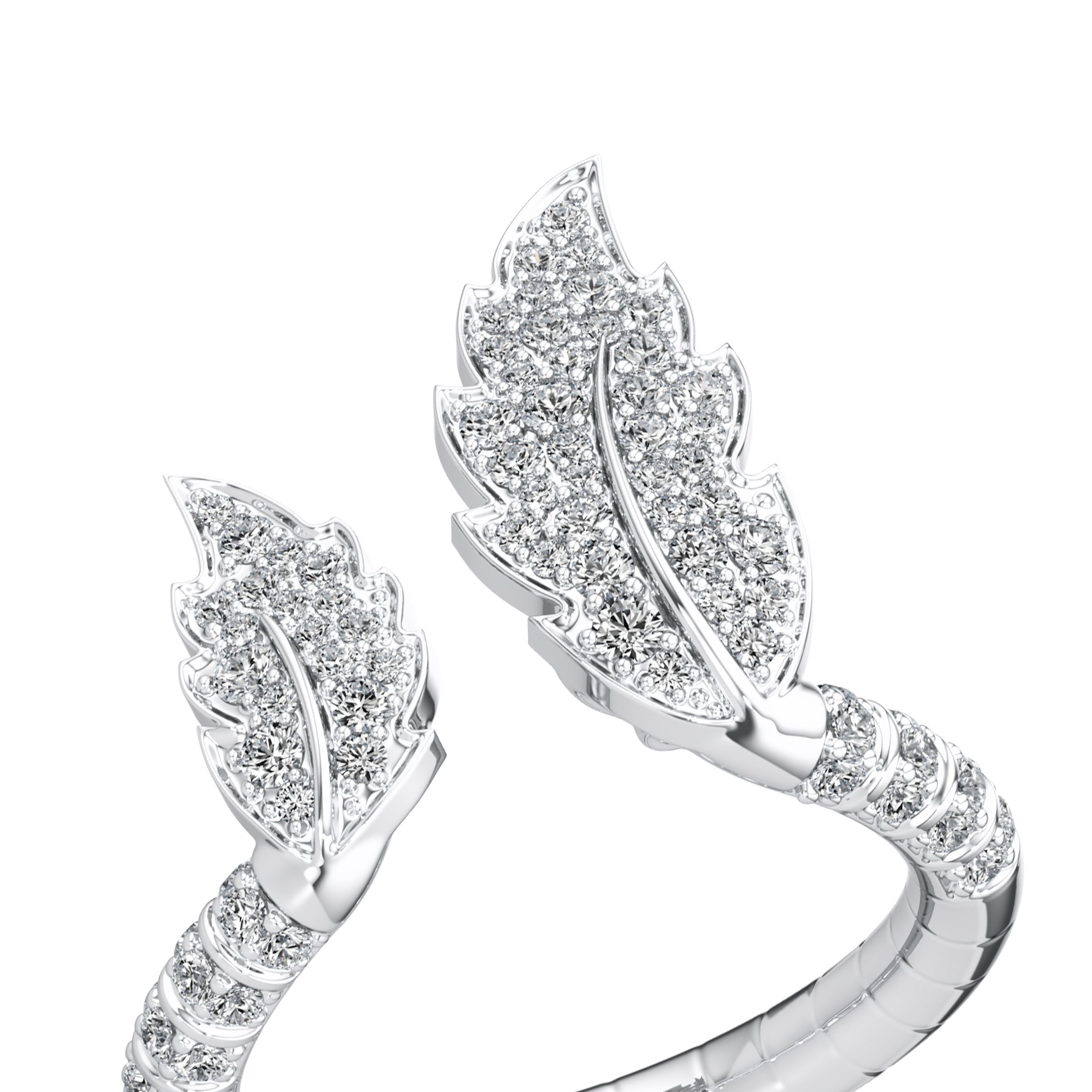 Florere Open-Front Ring