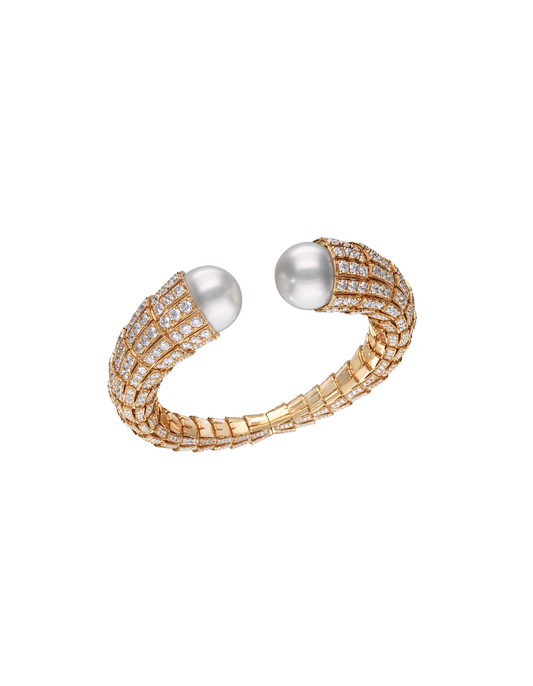 Golden Sphere Cuff