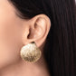 Helios Seashell Earrings, Small