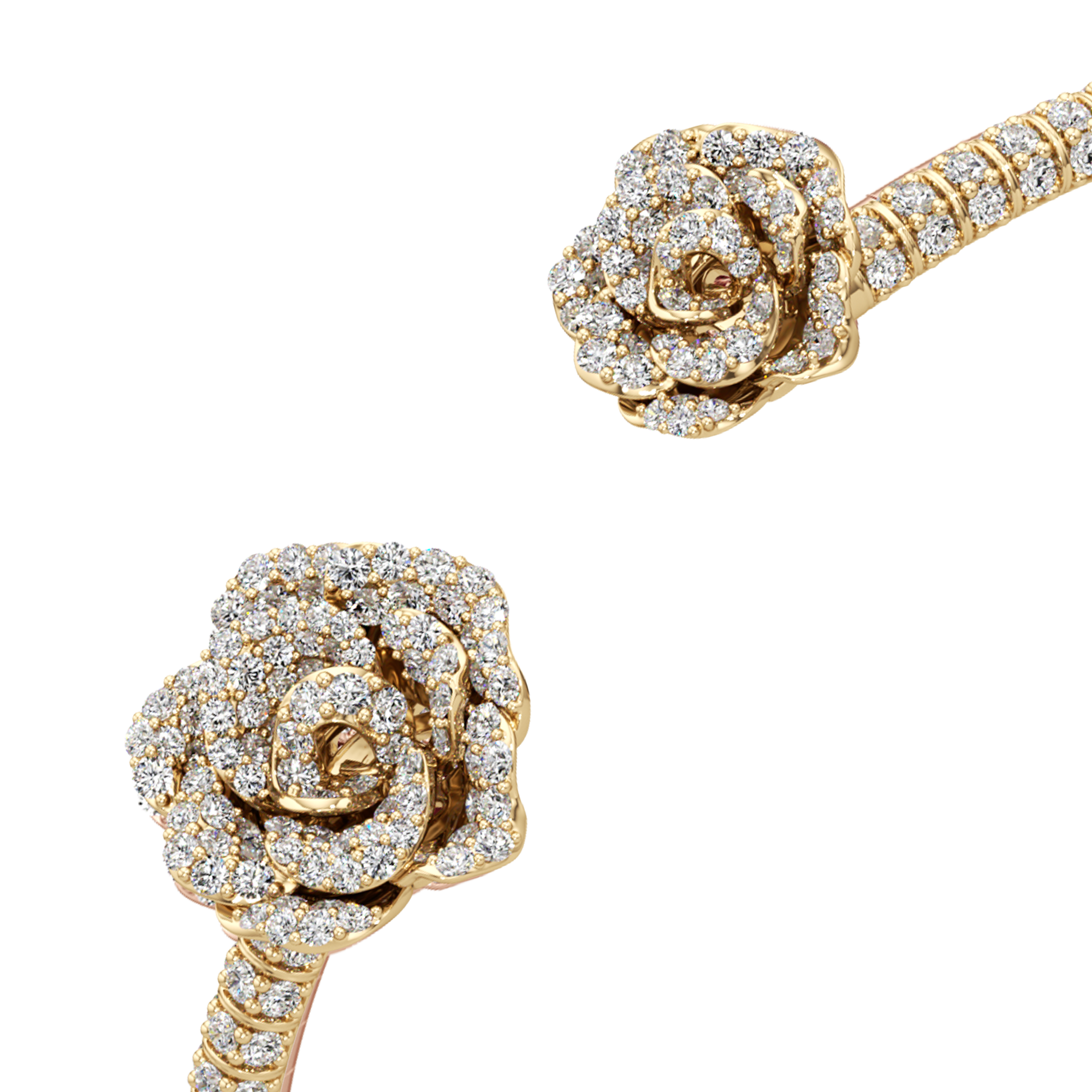 La Vie En Rose Bracelet, Double Motif