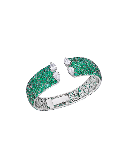 Lush Emerald Cuff