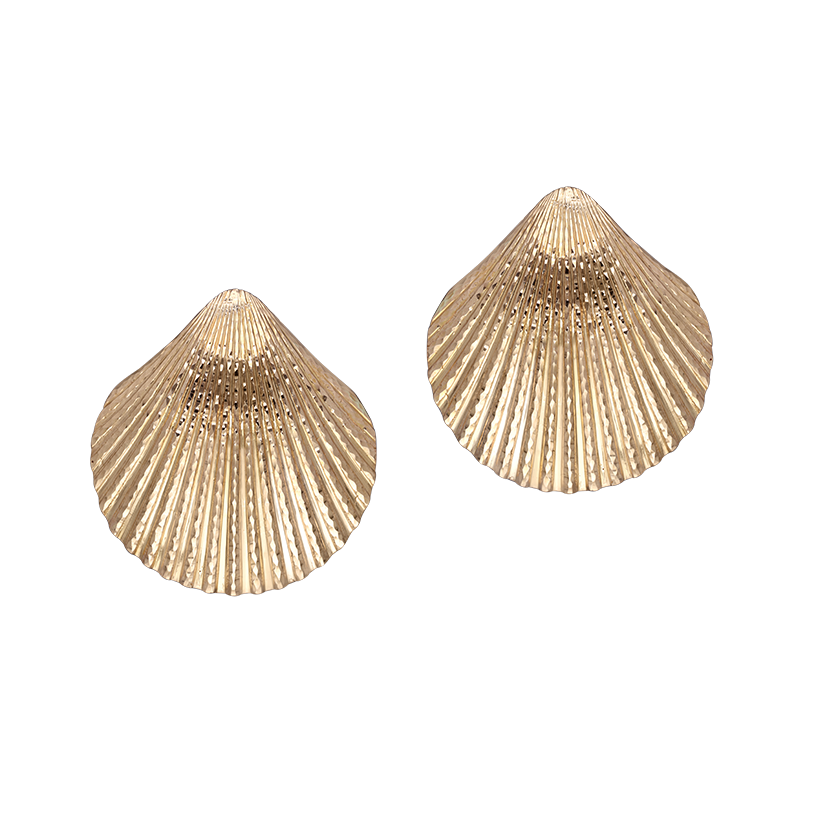 Helios Seashell Earrings, Small