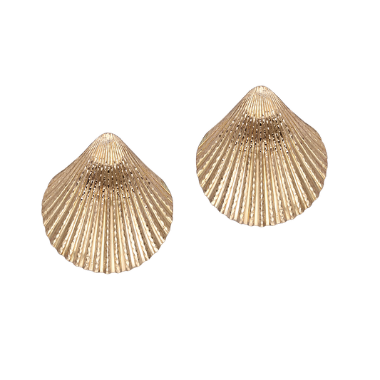 Helios Seashell Earrings, Small