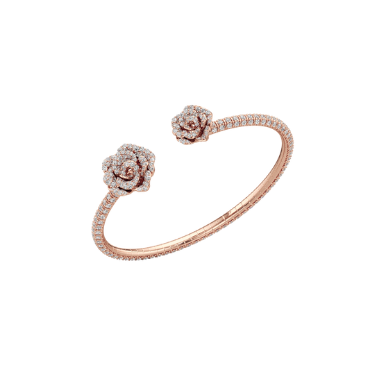 La Vie En Rose Bracelet, Double Motif