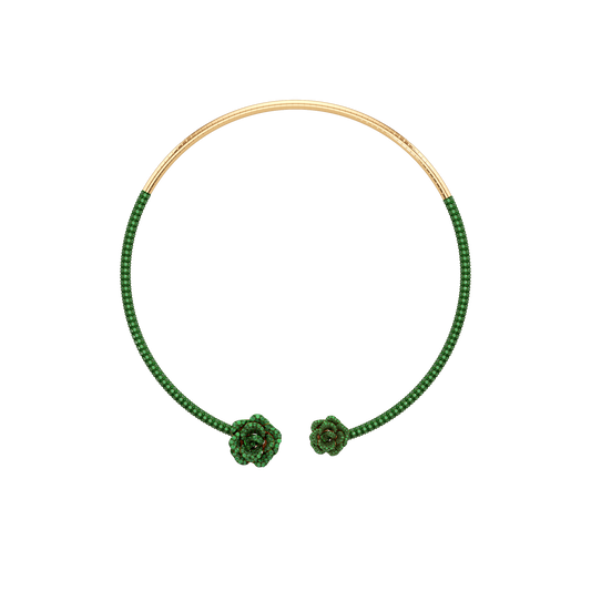 La Vie en Rose Tsavorite Necklace