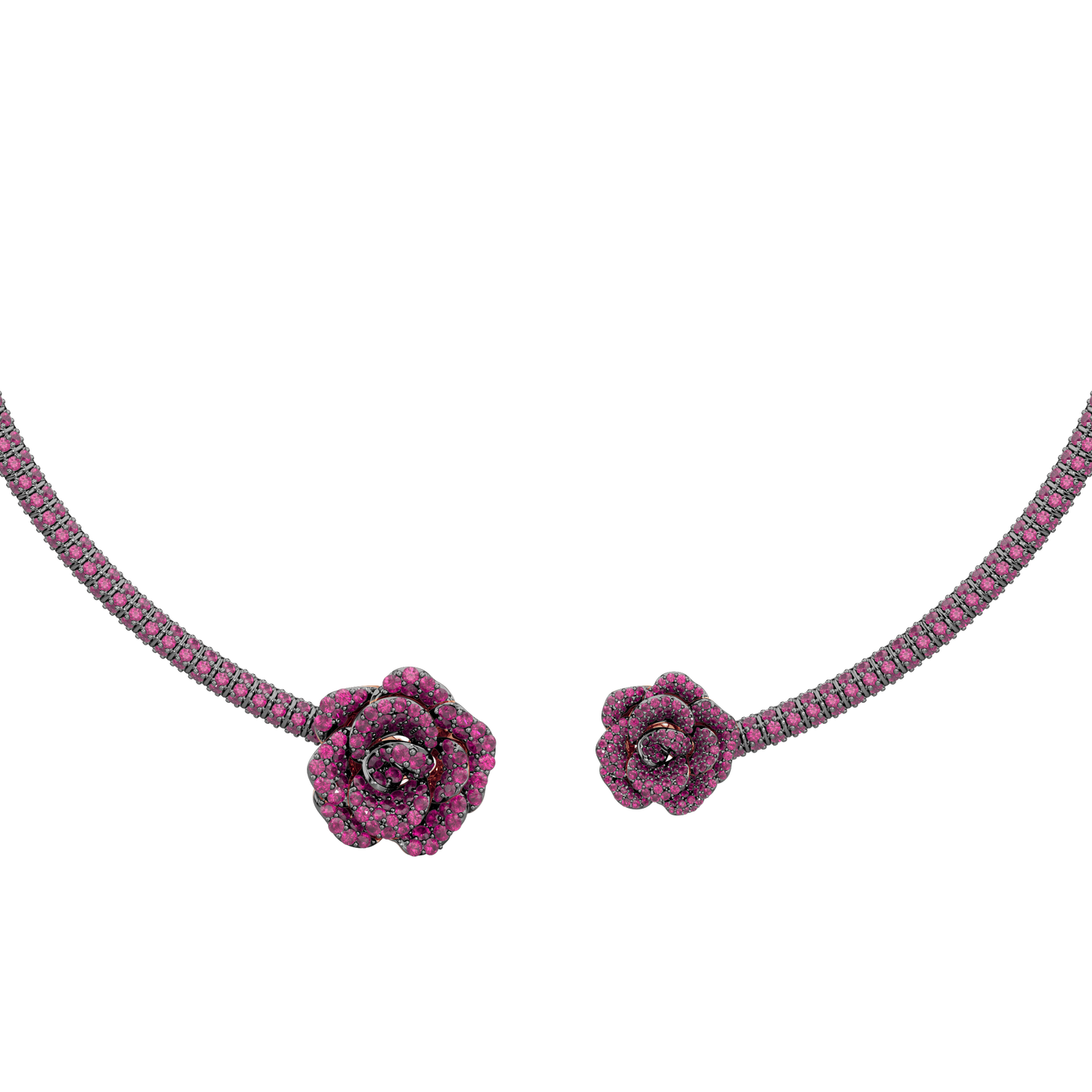 La Vie en Rose Ruby Necklace