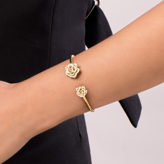 La Vie En Rose Bracelet, Double Motif