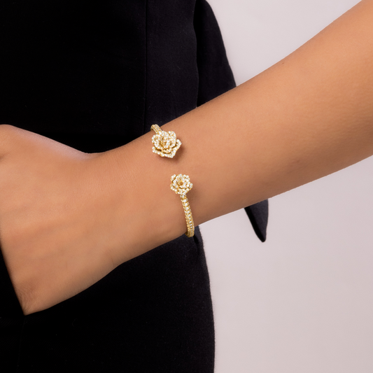 La Vie En Rose Bracelet, Double Motif