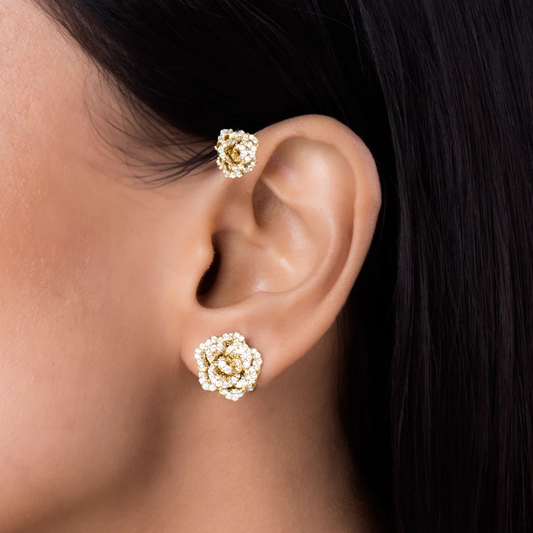 La Vie En Rose Ear Cuff