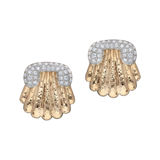 Helios Scallop Earrings