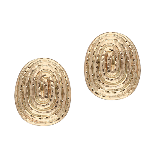 Helios Textured Earrings