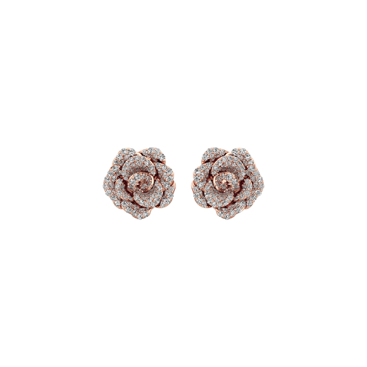 La Vie En Rose Earrings, Petite