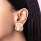 Helios Scallop Earrings