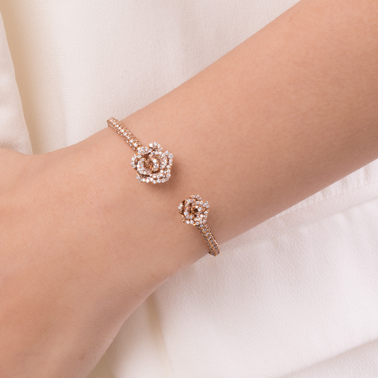 La Vie En Rose Bracelet, Double Motif