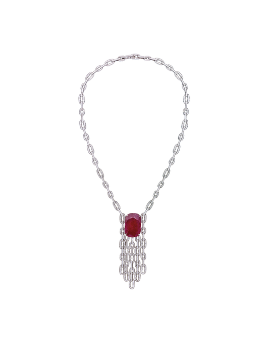 Crimson Link Pendant