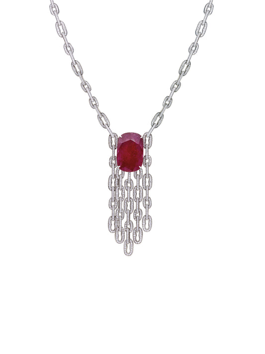 Crimson Link Pendant