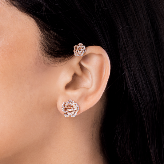 La Vie En Rose Ear Cuff