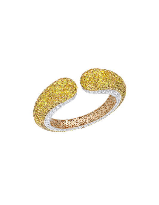 Golden Crest Cuff