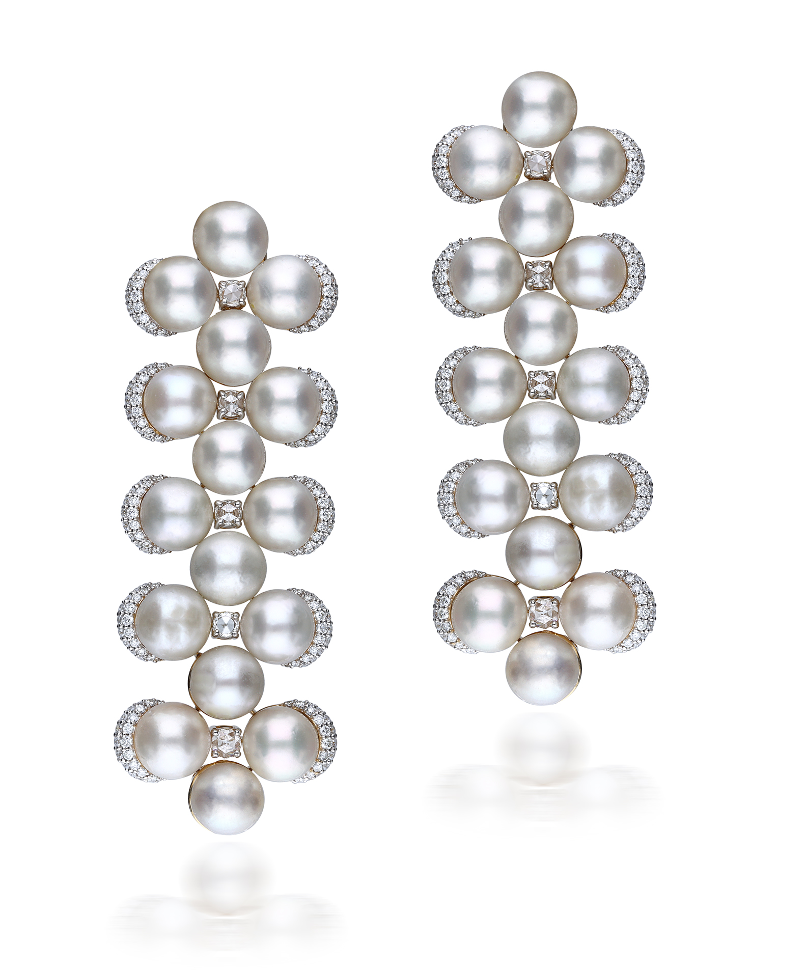 Mikimoto Black South Sea Pearl Classic Earrings